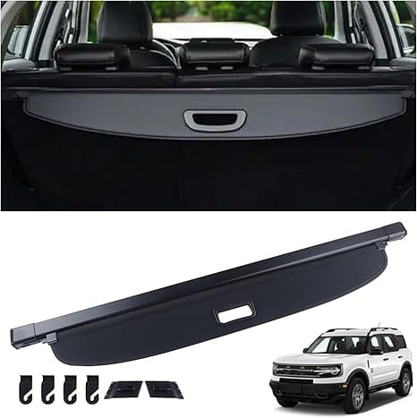 SAOKNCE Cargo Cover Fit for 2021-2025 Ford Bronco